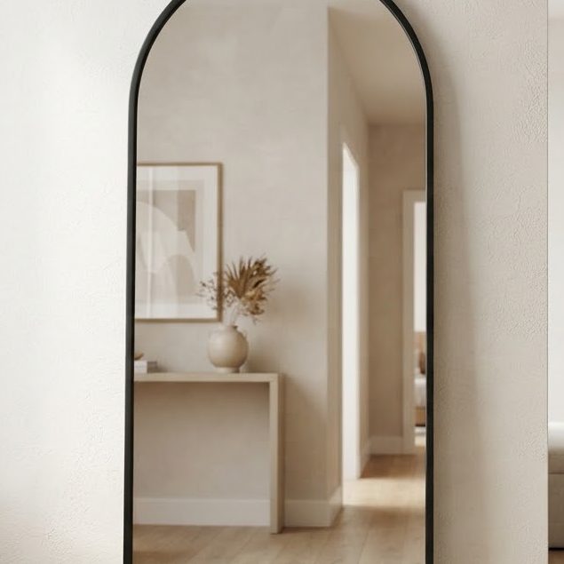 Arched Entry Mirror — detail view