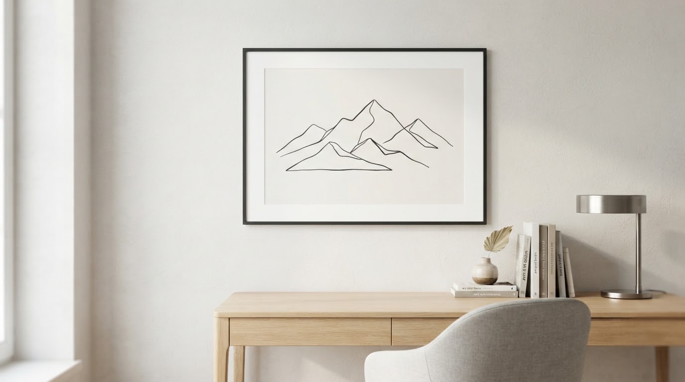 Horizon Line No. 1 — Framed Print
